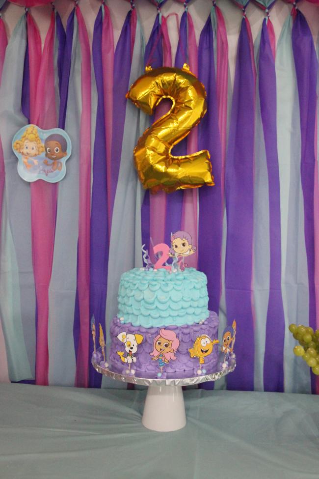 Bubble Guppies Birthday Cake